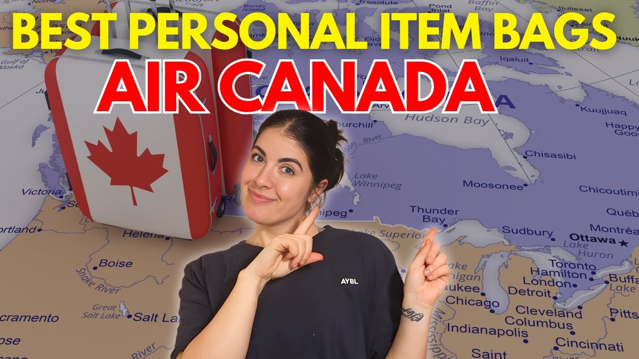 10 сумок, соответствующих размеру личных вещей Air Canada (проверено и одобрено)
