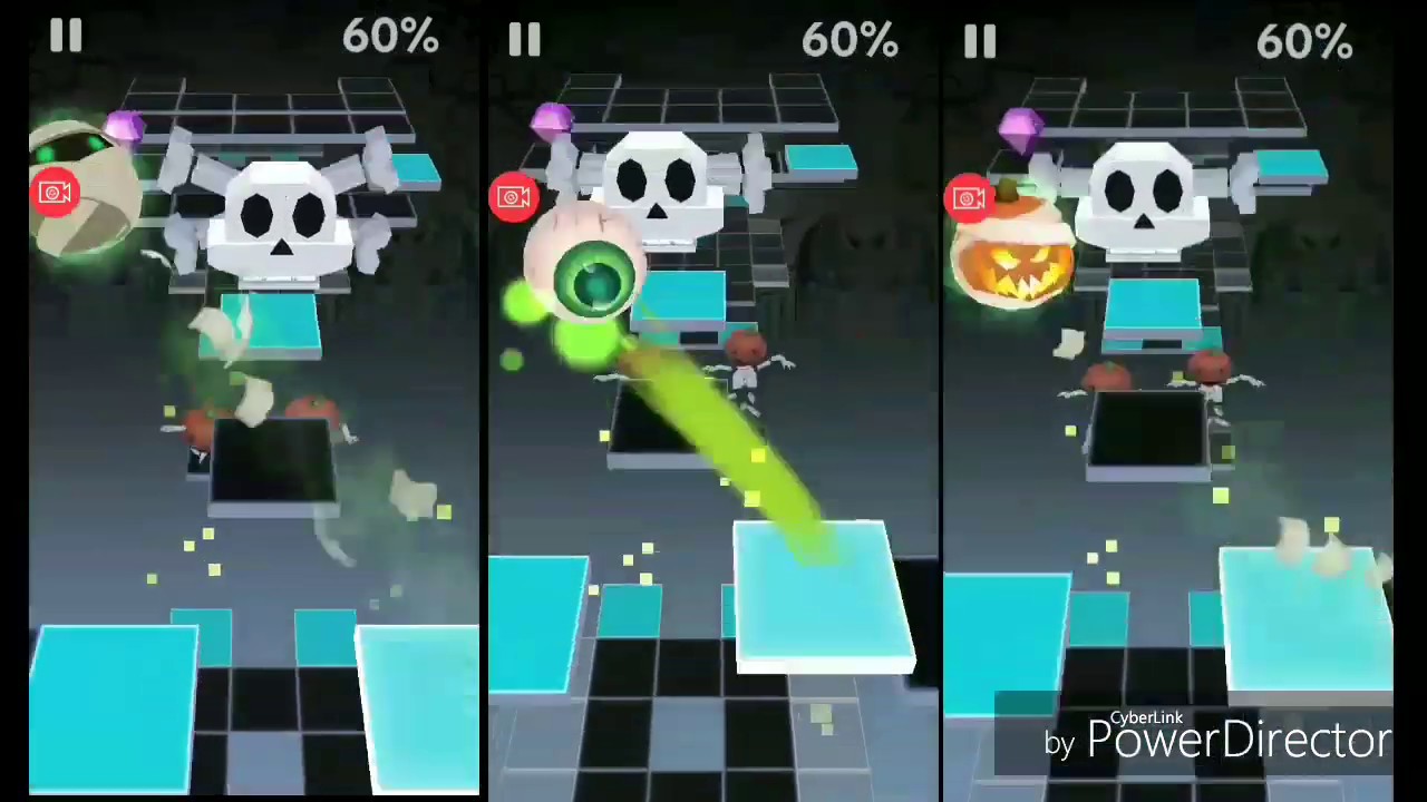 Rolling Sky All Halloween level And All Halloween skin