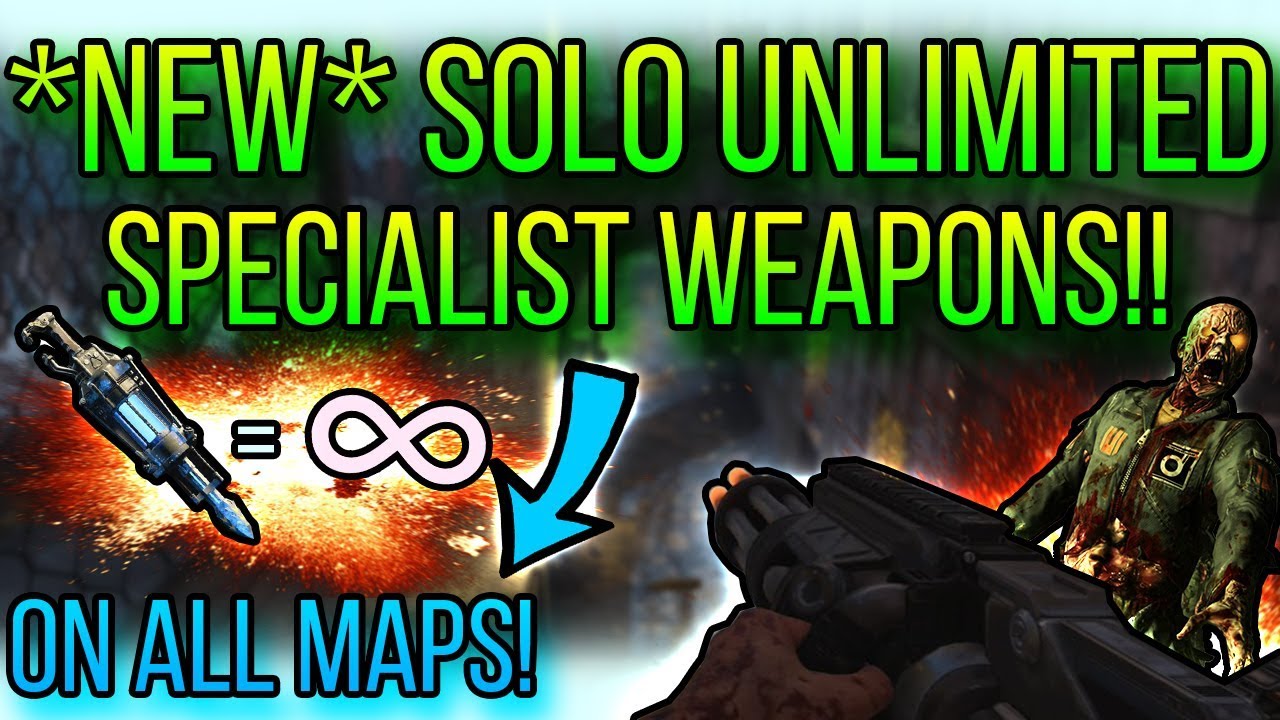 *NEW* SOLO UNLIMITED SPECIALIST GLITCH ON ALL MAPS!!(PATCHED)