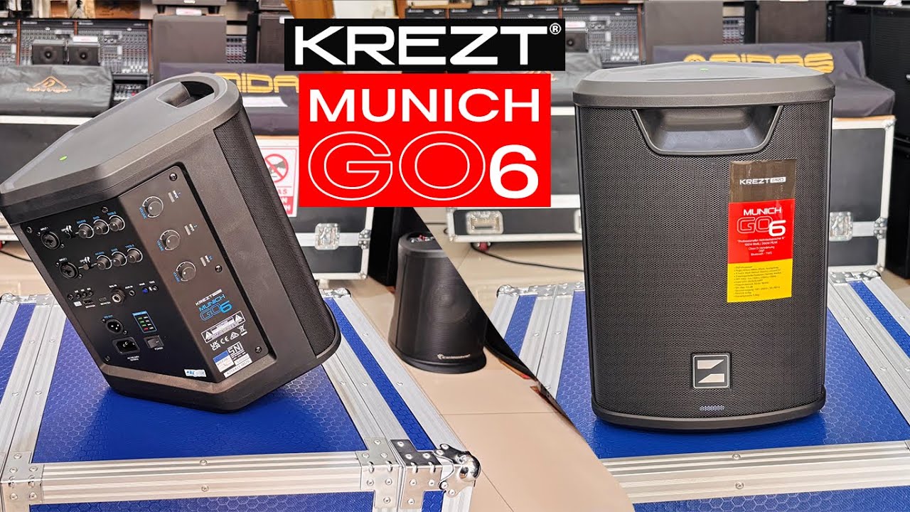 REVIEW Speaker Portabel 6INC KREZT MUNI -CH GO6