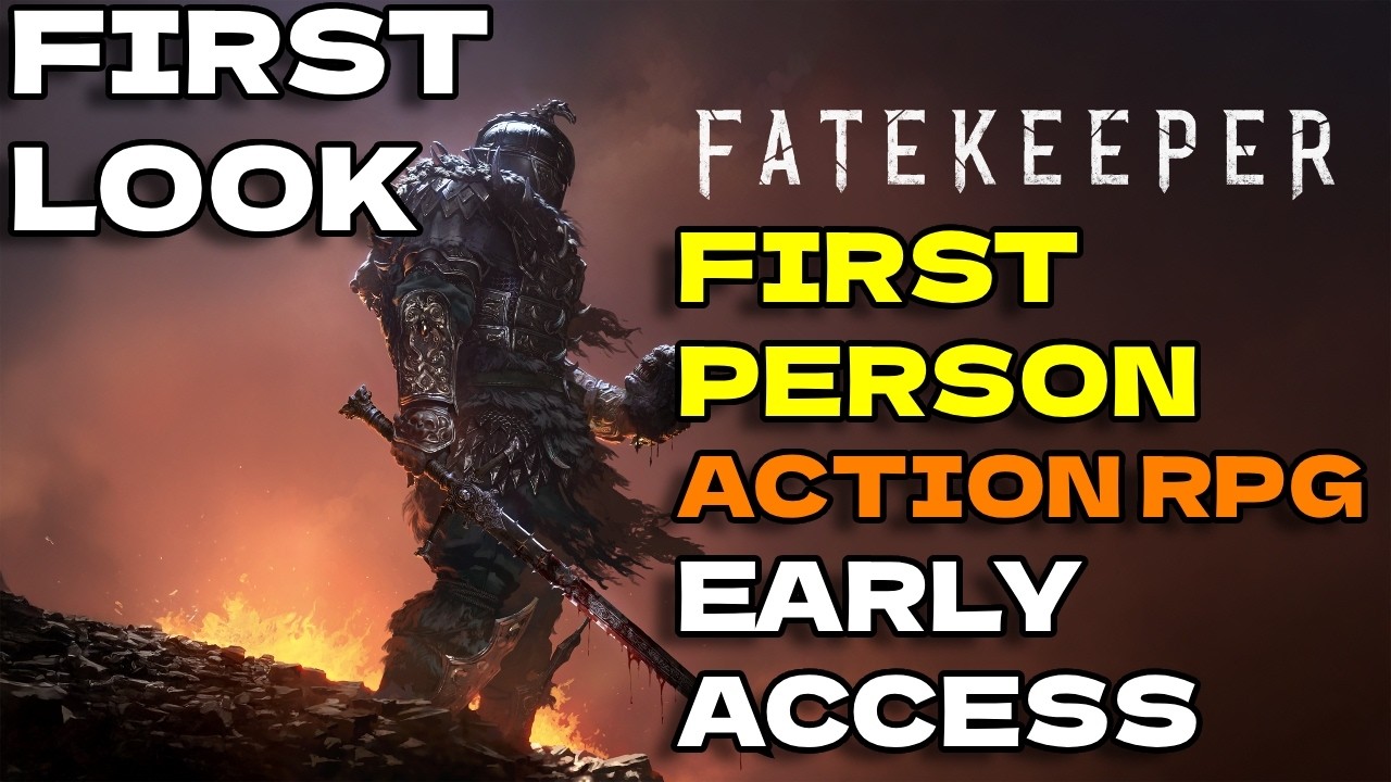 FATEKEEPER New First Person Action RPG Early Access Gameplay