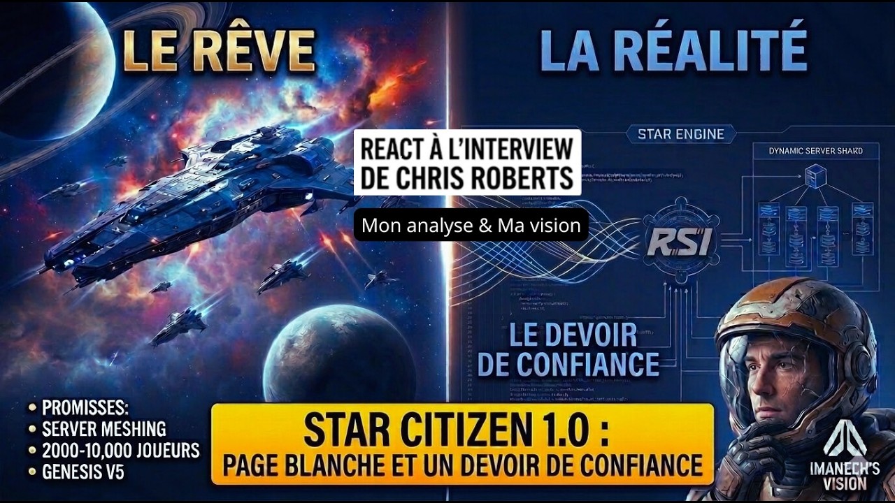 L’Interview de Chris Roberts de février 2026 : Ma Réaction à Chaud (Analyse & Vision)