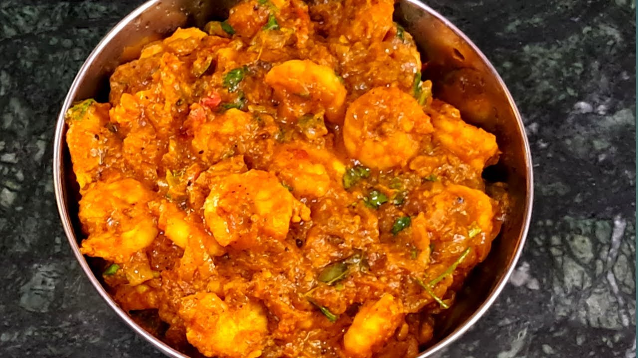 இறால் தொக்கு🔥சுலபமா இப்படி செய்ங்க 😋👌சூப்பரா இருக்கும்/prawn thokku receipe/prawn masala receipe