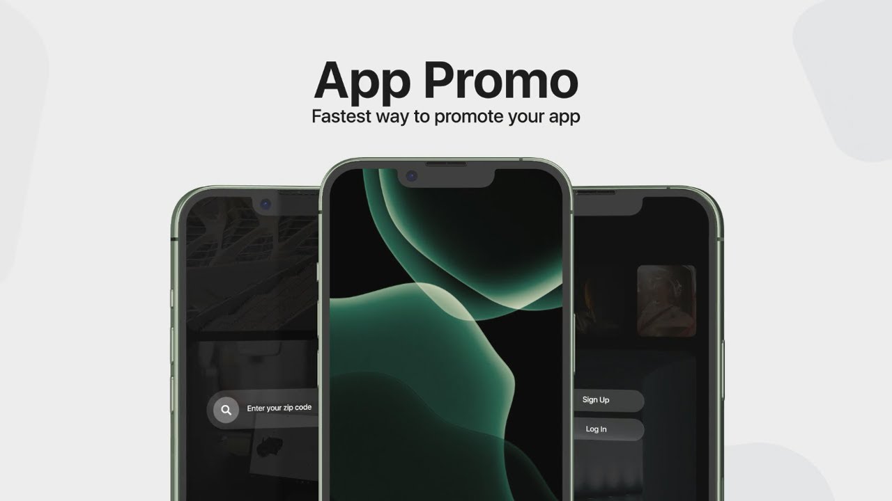 Mobile App Promotional Video - After Effects Template