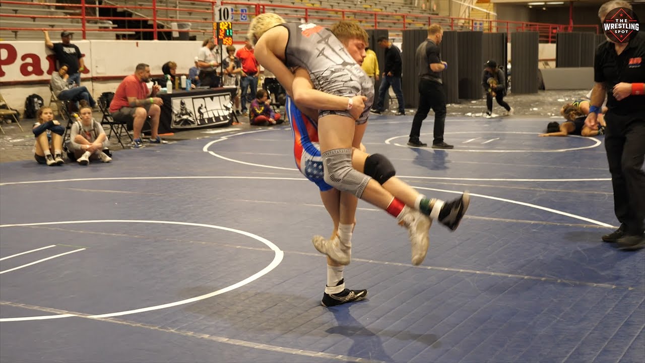 Hayden Eardley of Wyoming (Unattached) v Caden Briquelet of Arizona Sunkids Wrestling (123)
