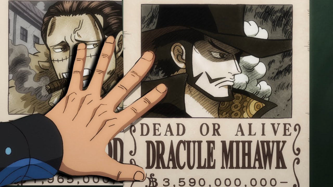 Mihawk & Crocodile's new BOUNTY after Joining BUGGY| One Piece | English Sub