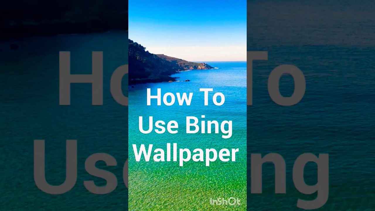 How To Use Bing Wallpaper #bing #wallpaper #windows10