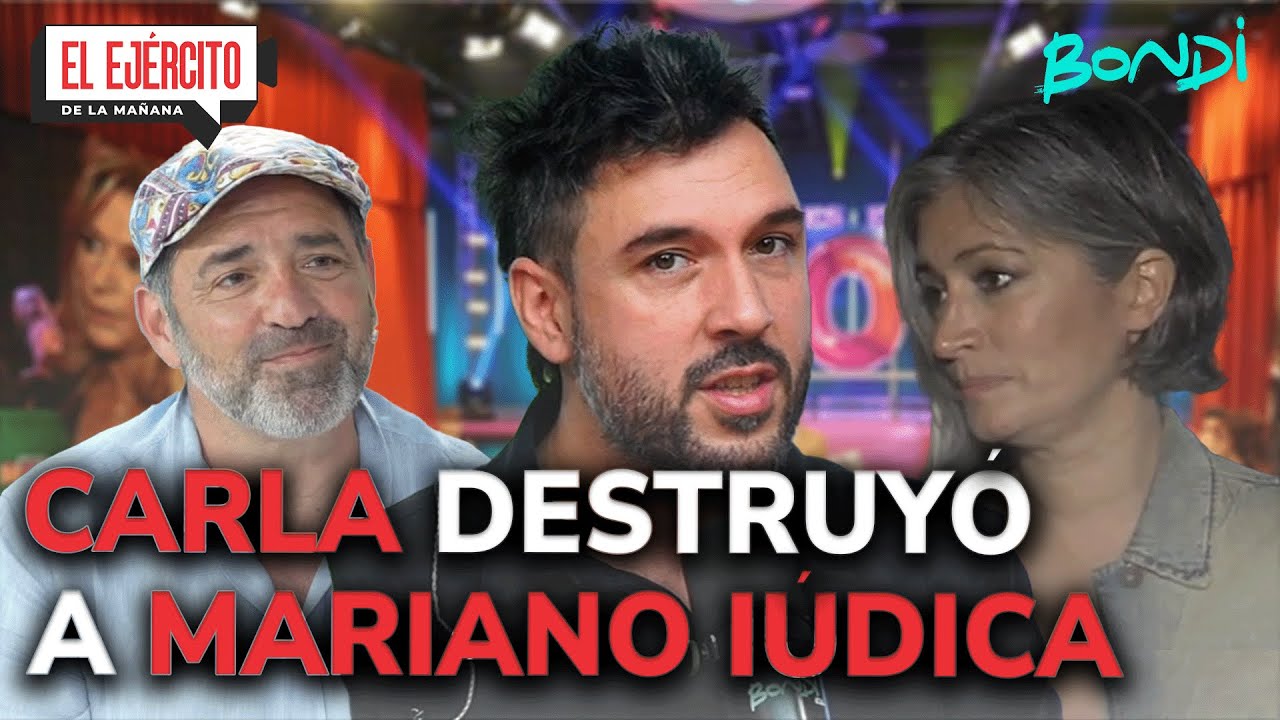 &iquest;POR QU&Eacute; CARLA CONTE FULMIN&Oacute; A MARIANO I&Uacute;DICA? #bondi #lam #chisme