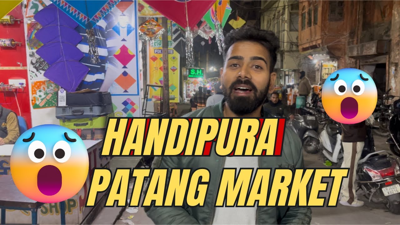 Handipura Kite Market Jaipur 🪁 | Patang & Manjha Shopping Full Vlog