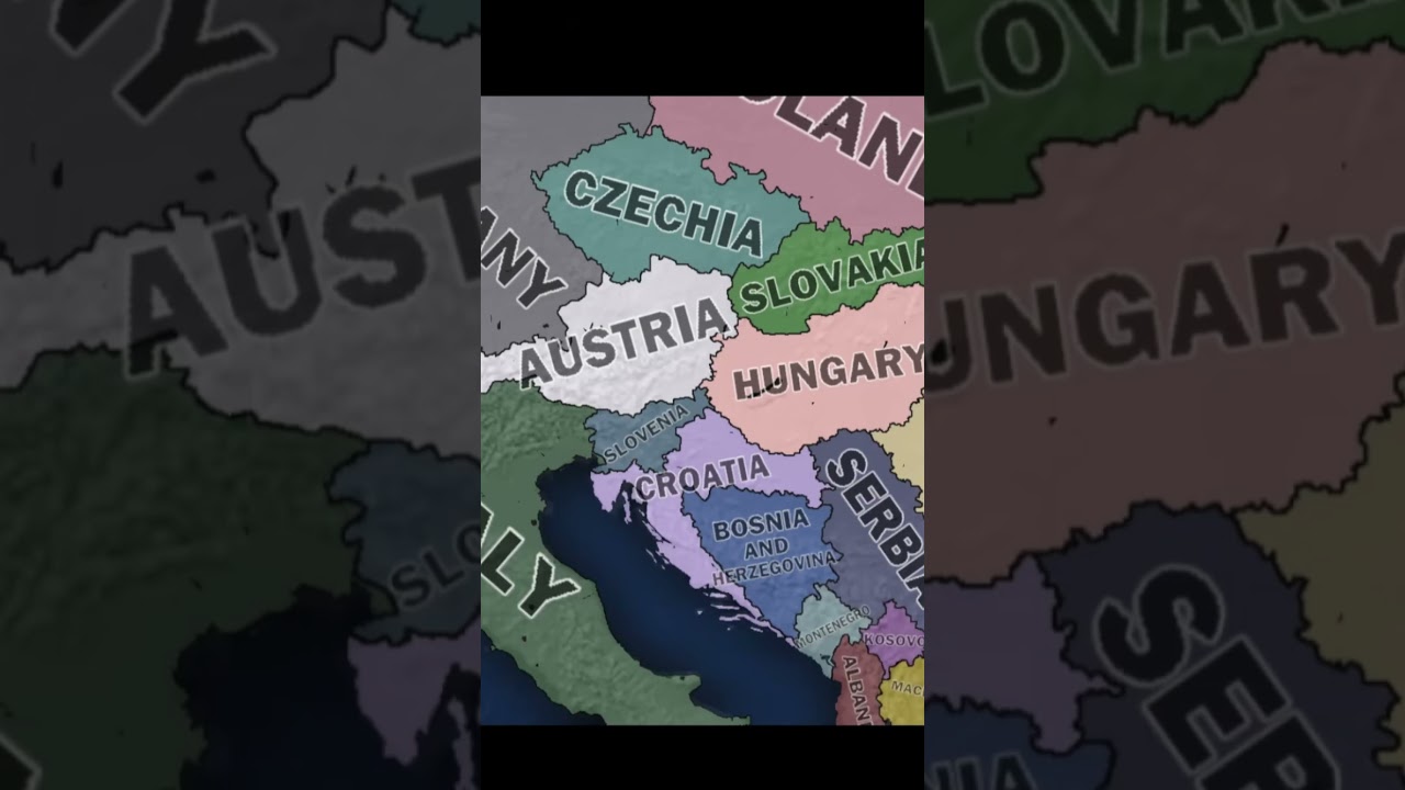 What if Austria invaded Hungary?  #map #alternativehistory #althistory