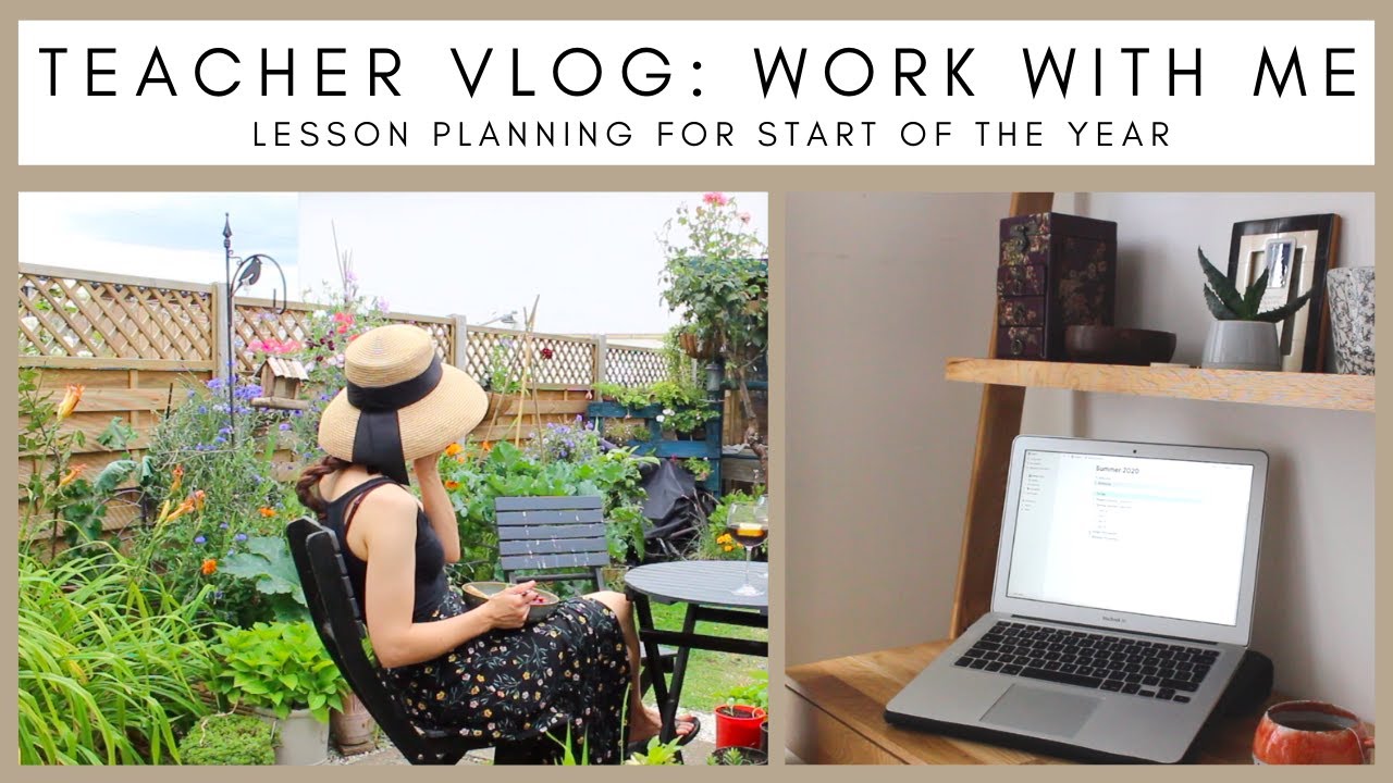 Teacher VLOG: work with me lesson planning for the start of the year | UK teacher |