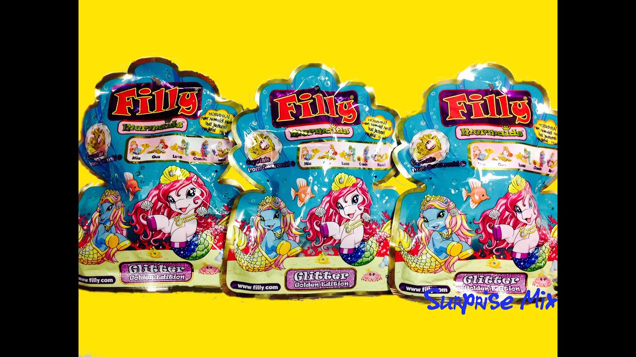 FILLY Mermaids ФИЛЛИ Пони-Русалочки - СЮРПРИЗЫ с ПОНИ - Pony-mermaids SURPRISES opening