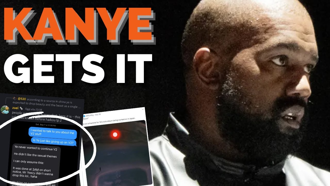WHY KANYE NEVER WANTED TO FINISH 