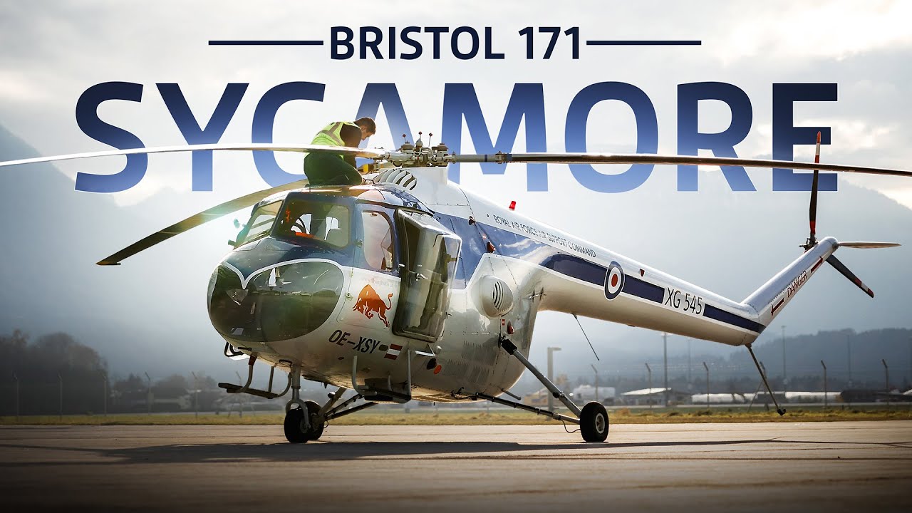 ONE OF ONE 🔥 THE LAST FLYING BRISTOL SYCAMORE LIFTS OFF AT HANGAR-7