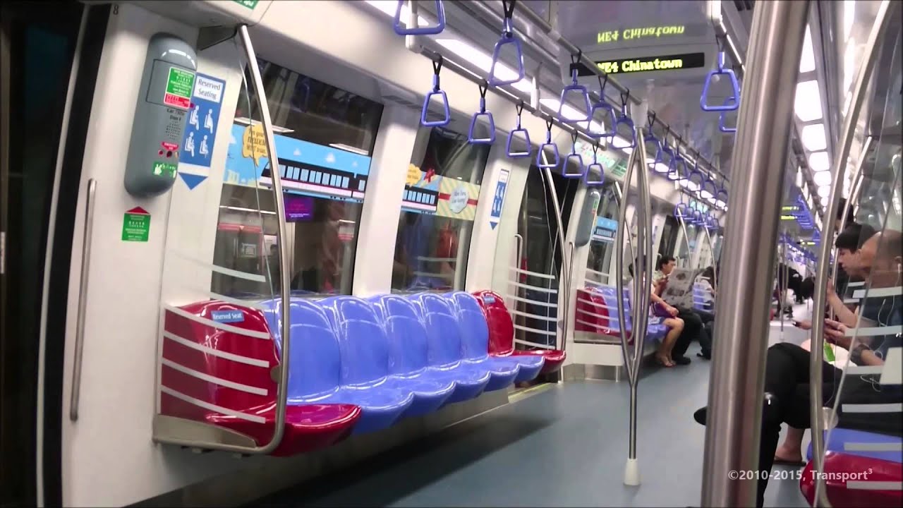[C751C Debut] ft. SBST NEL C751C 7055/7056 (HarbourFront → Dhoby Ghaut)