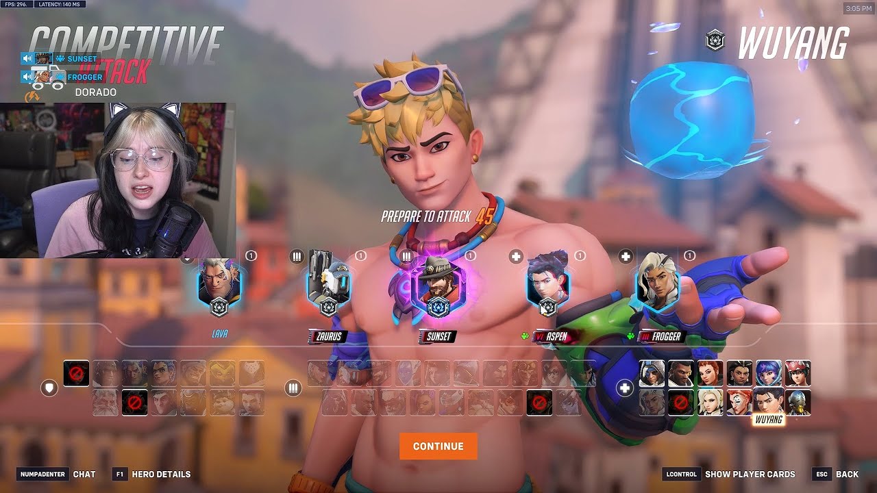 Уян в рейтинге! Aspen INSANE Wuyang Overwatch 2 Сезон 18