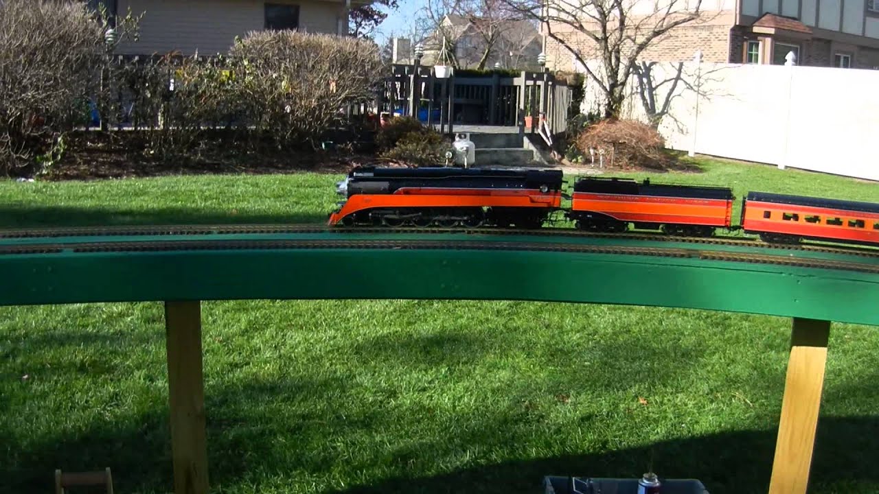 Accucraft GS-5 Live Steam Daylight w MTH coaches