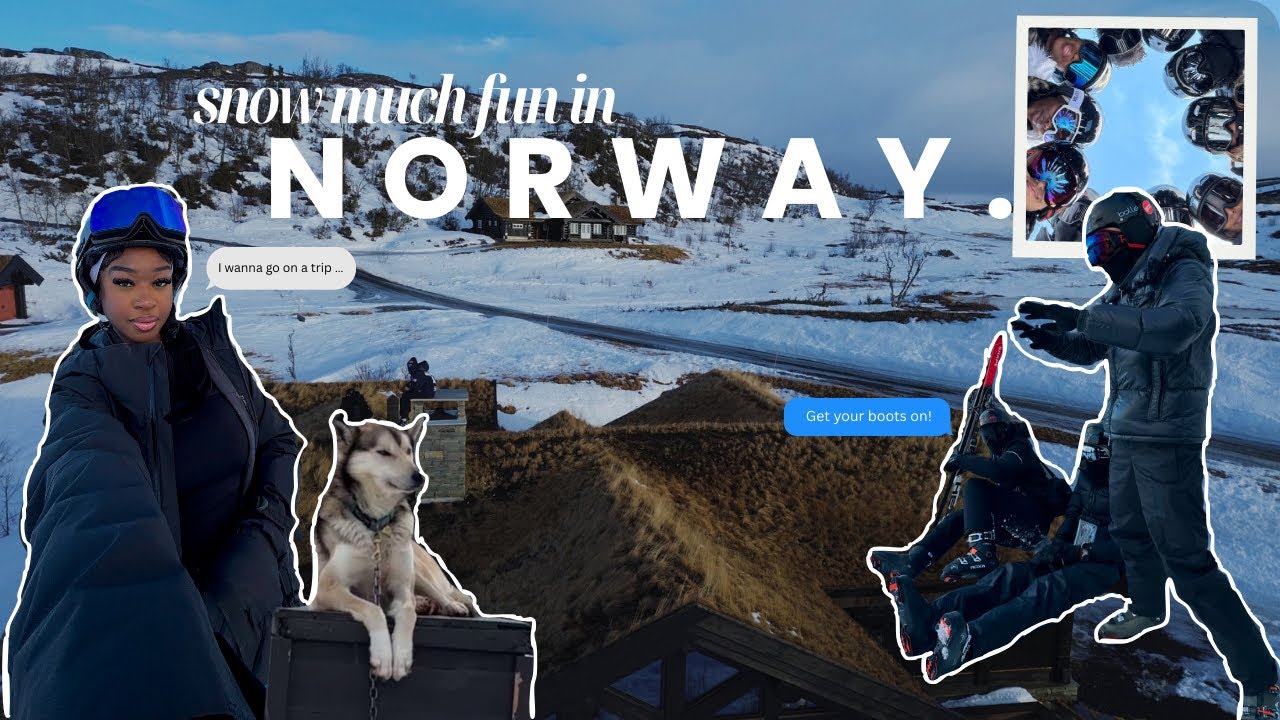 Snow Much Fun in NORWAY: Skiing, Huskies & 9 New Faces | Jessica