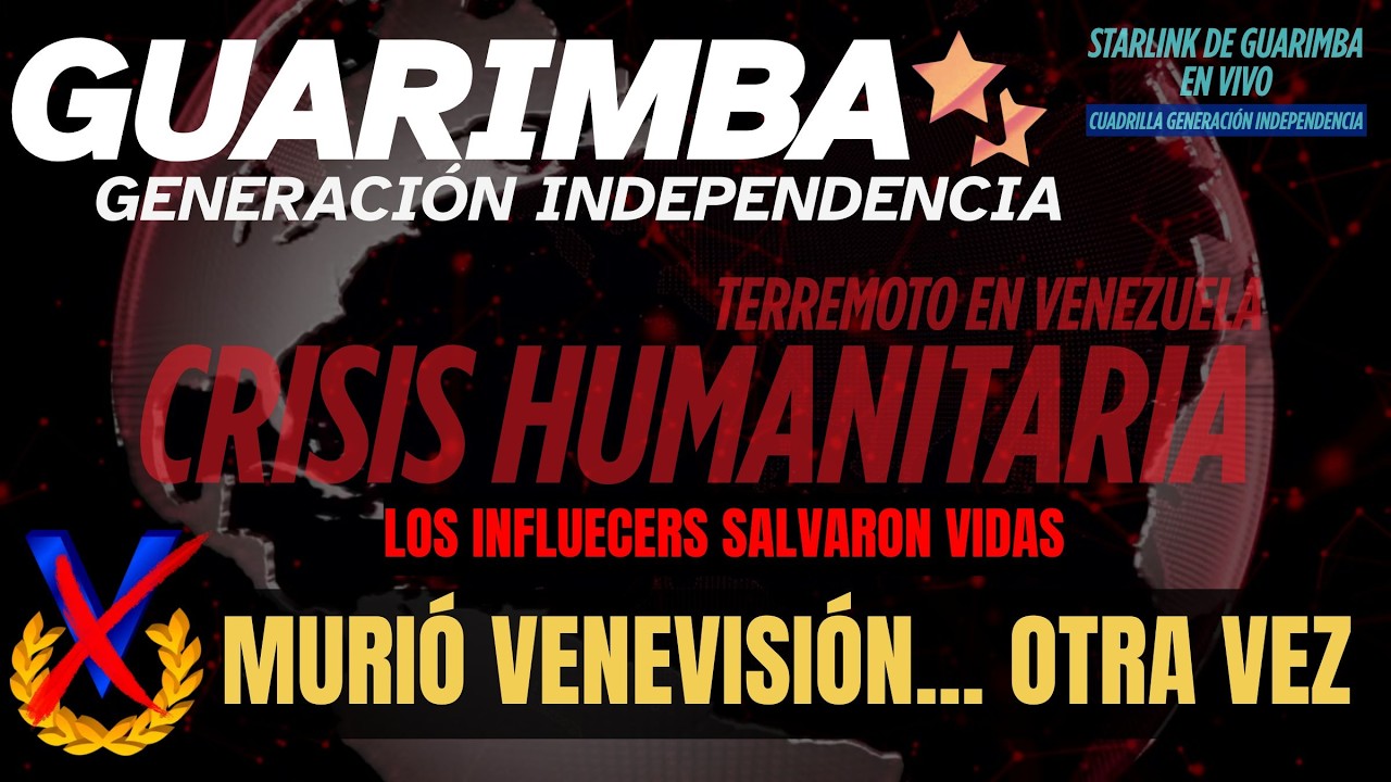 🔴 VENEZUELA EN VIVO - CHAU VENEVISI&Oacute;N (otra vez) - LOS INFLUENCERS SALVAN VIDAS - CRISIS HUMANITARIA