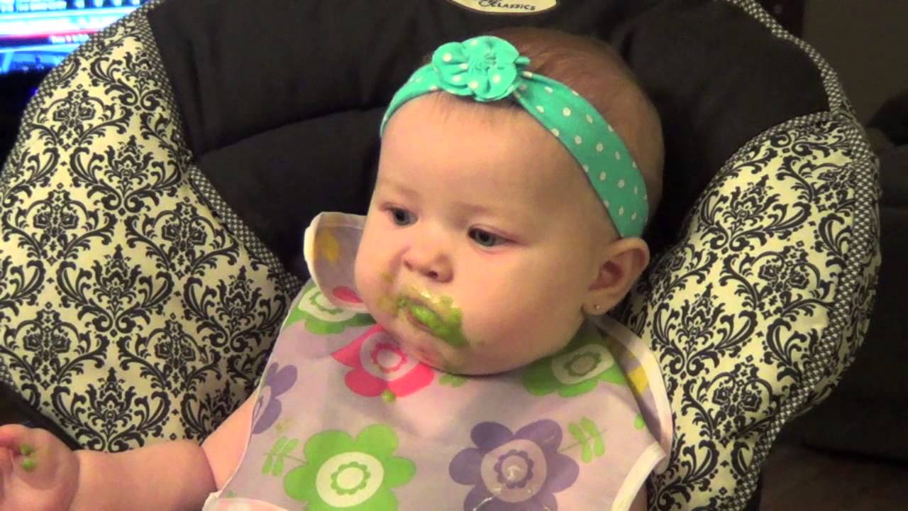 Zoe's First Solid Food
