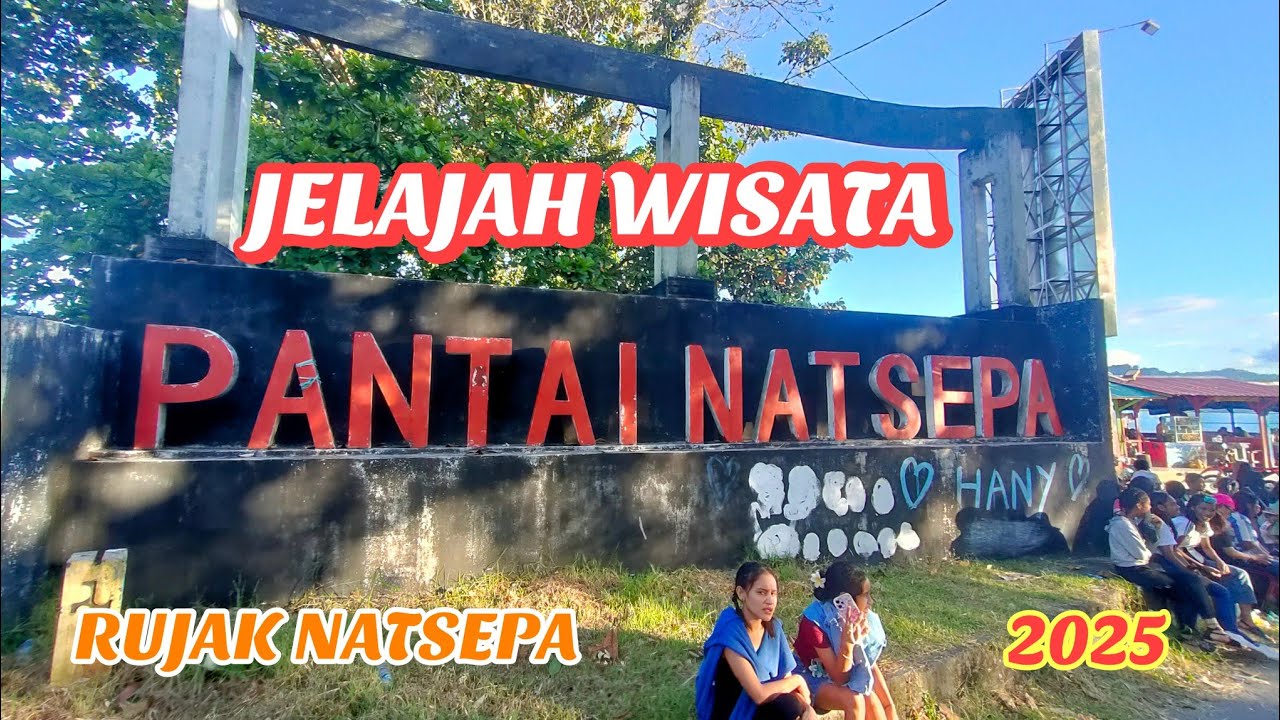 Menjelajahi Keindahan Pantai Natsepa Ambon || 2025