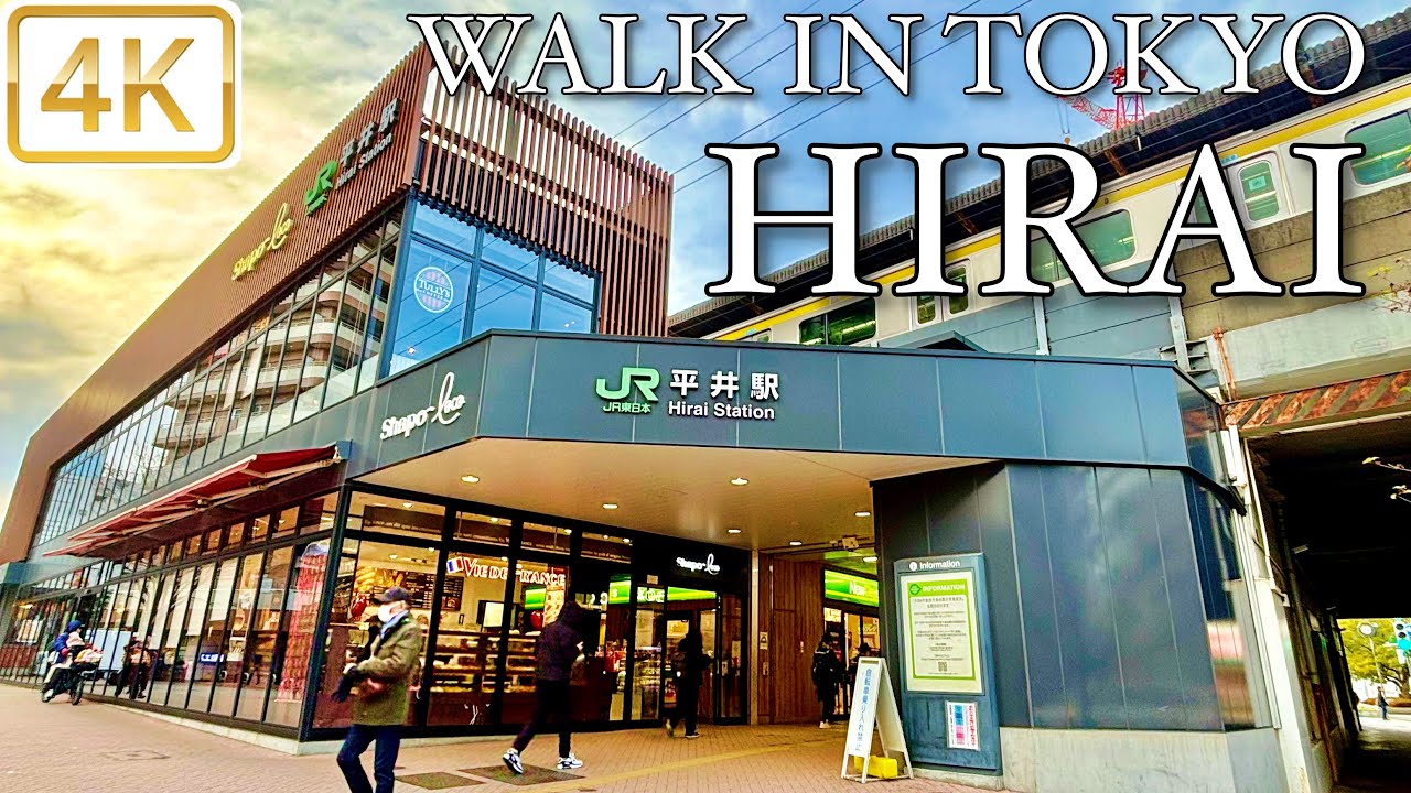 【 HIRAI 平井 】 Walk in Tokyo 東京 4K