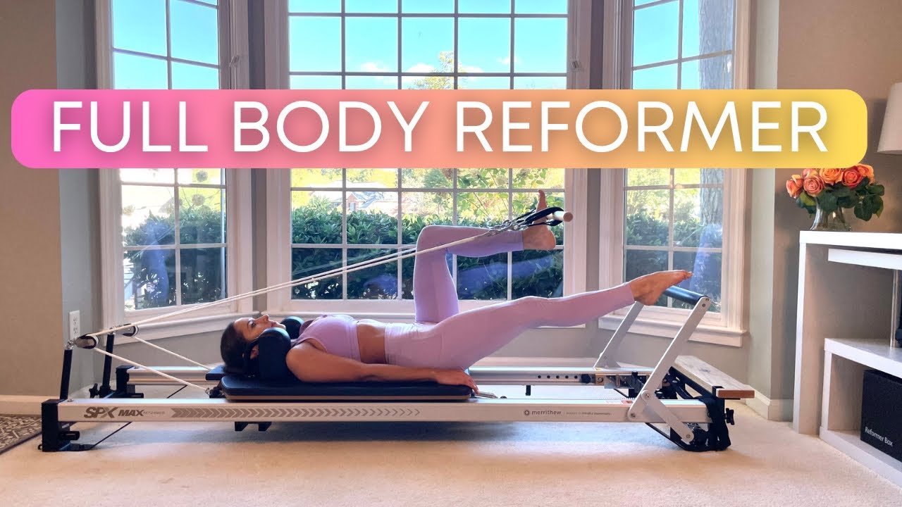 28 Day Reformer Challenge- Day 13 Full Body Reformer Workout with Pole