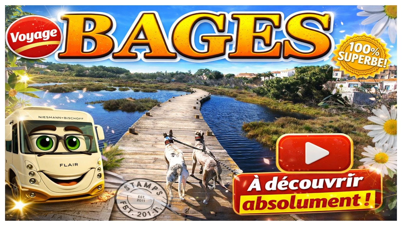 BAGES : magnifique village pr&egrave;s de Narbonne #campingcar #vanlifevoyages #medieval