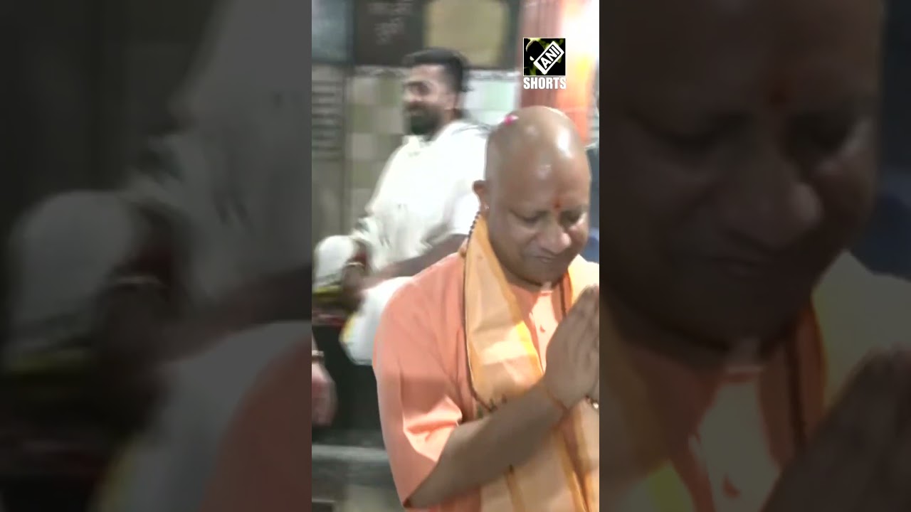 UP CM Yogi Adityanath offers prayers at Kaal Bhairav Temple in Varanasi