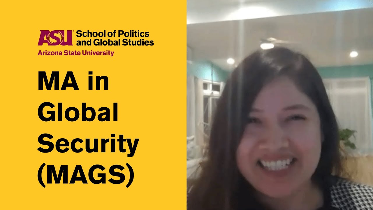Irma from the ASU MA in Global Security (MAGS)