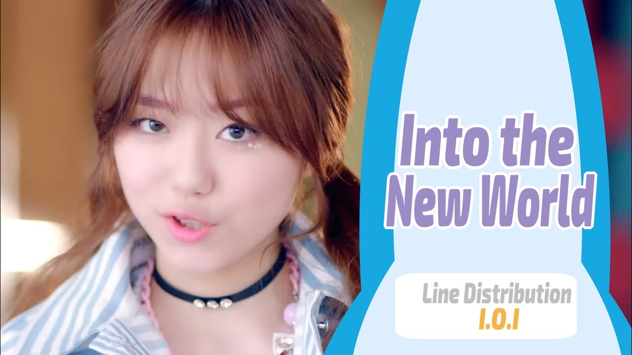 I.O.I: Into The New World (Cover) - Line Distribution