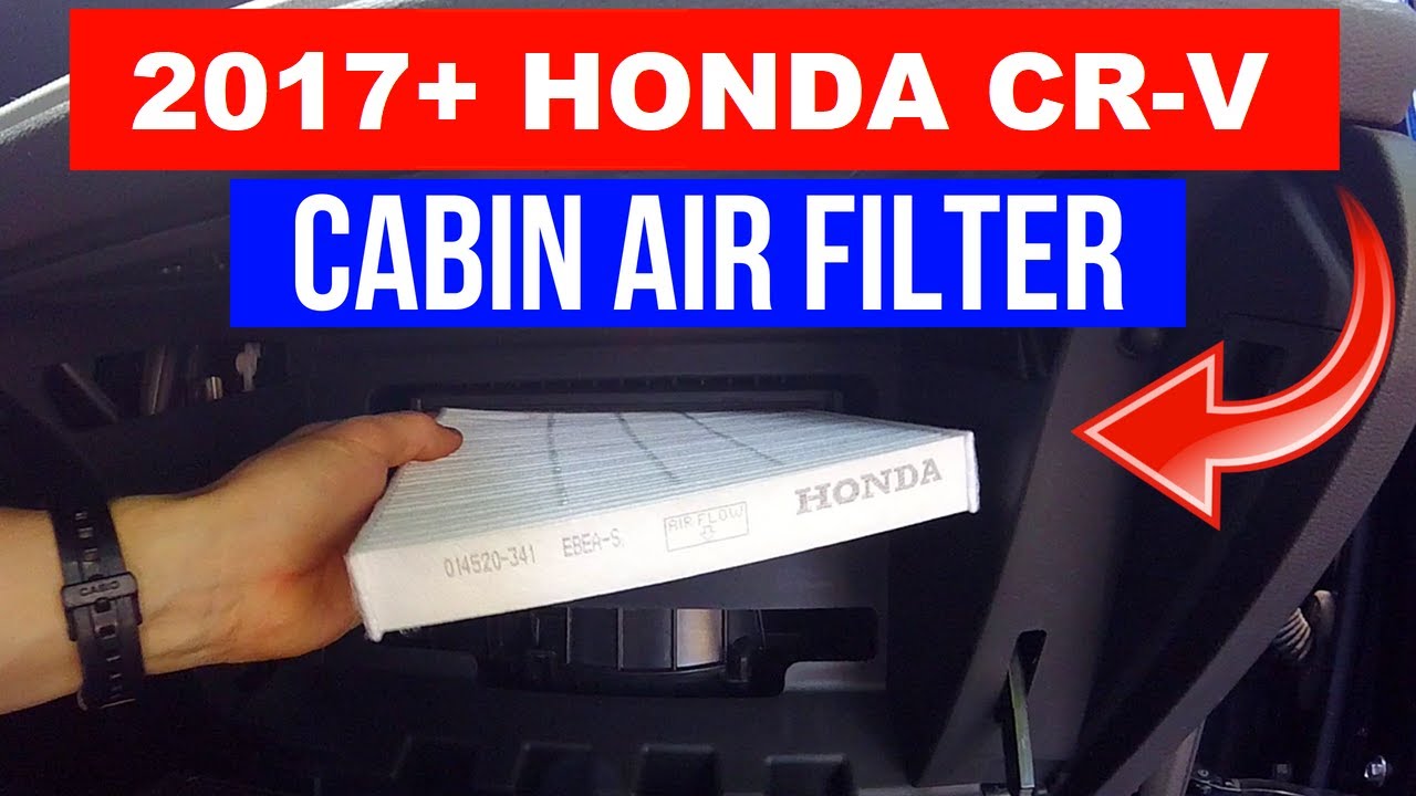 2017+ Honda CR-V Cabin Air Filter Replacement -Jonny DIY