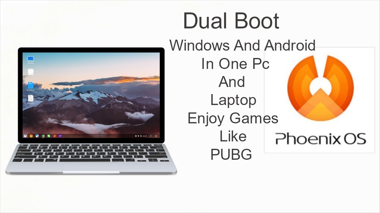 How To Install Phoenix OS Android 7.1.1 On PC OR Laptop or Usb [Dual Boot] [Windows + Android]