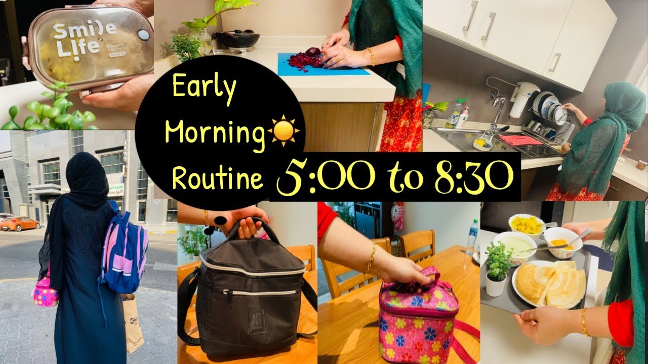 ഇപ്പോഴത്തെ രാവിലെ ഇങ്ങനെയാ|Busy Morning Routine Of Indian Mom|Tiffin Box Recipie|Vlog Malayalam