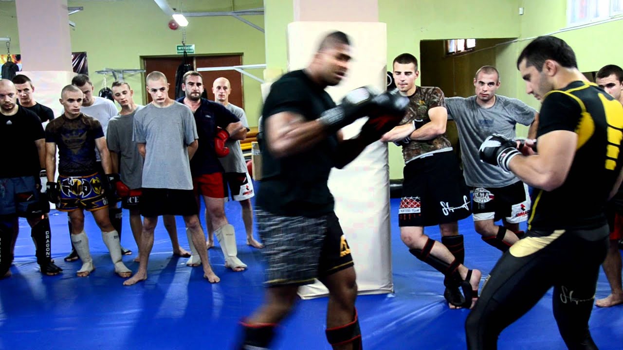 Alistair Overeem i Mamed Chalidow na treningu! -część 2