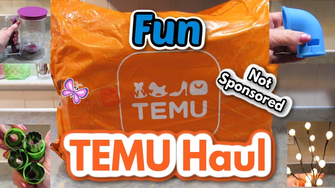 Fun Household TEMU Haul!  *Not Sponsored*