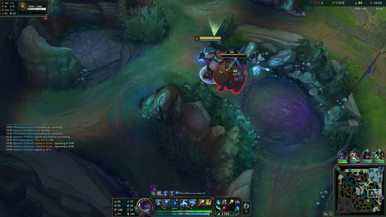 Season 16 day 23 - Game 2: Volibear v. Ekko