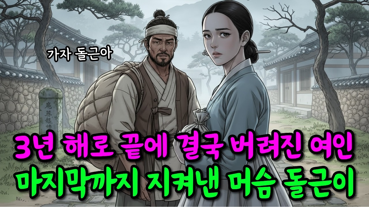 3년 해로 끝에 결국 버려진 여인, 그녀를 마지막까지 지켜낸 머슴 돌근이 | 야담 |민담 | 옛날이야기 | 오디오북 | 수면동화