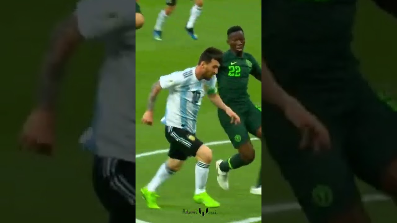 Lionel Messi Slow Motion Goal vs Nigeria World Cup 2018