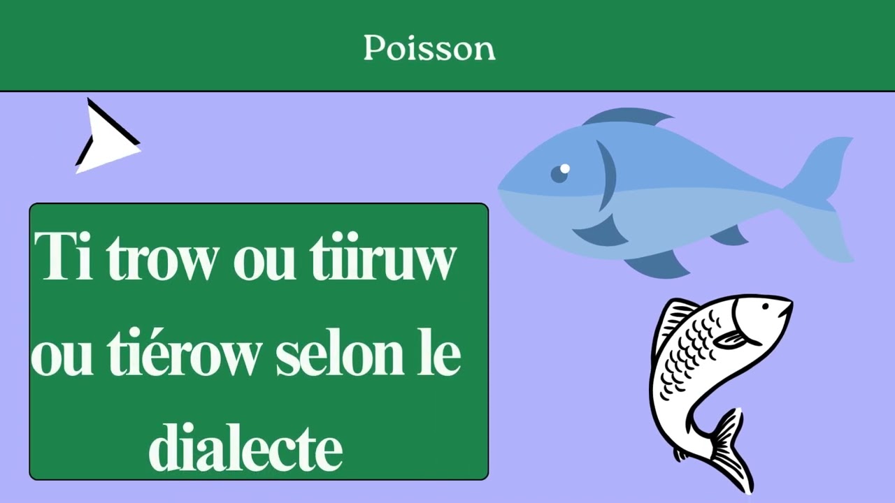Apprendre les noms des animaux en #Tchourama