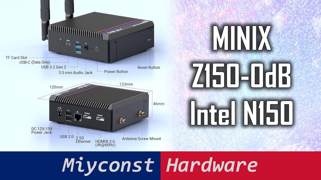 Мини-ПК MINIX Z150-0dB с процессором Intel N150 или самодельный с процессором E3-1275 V6?