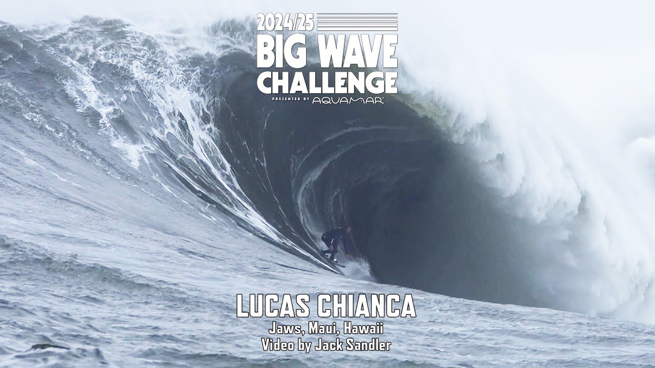 Lucas Chianca at Mavericks - Big Wave Challenge 2024/25 Entry