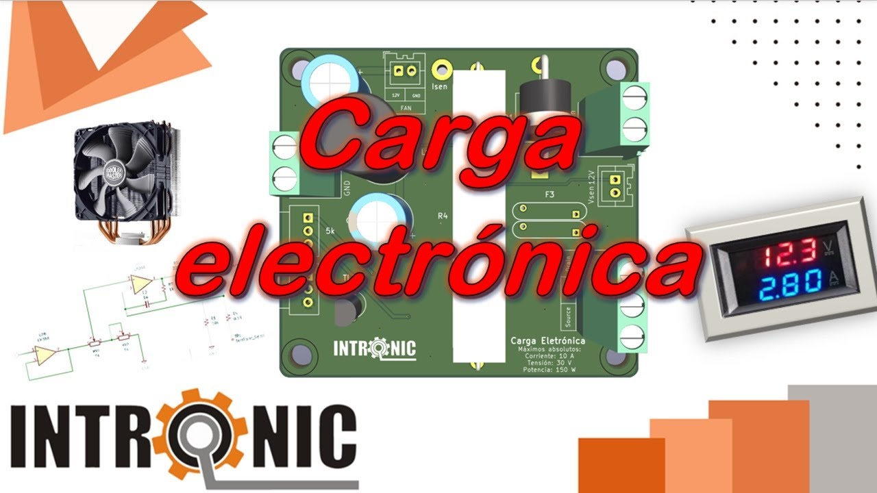 Proyecto: Carga electrónica discreta, PCB, mediciones y ensayos de laboratorio