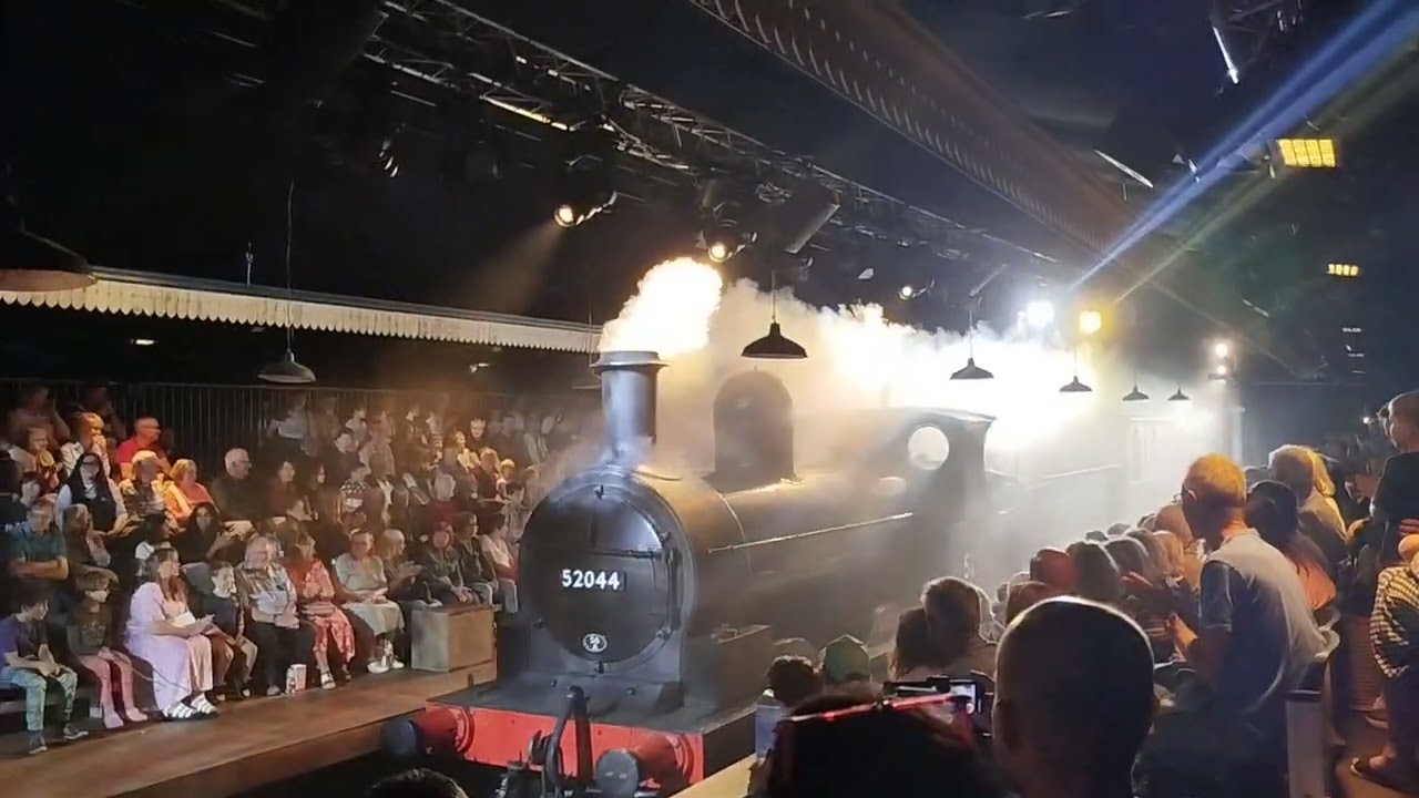 The Railway Children stage performance at KWVR With Ironclad as the star locomotive 