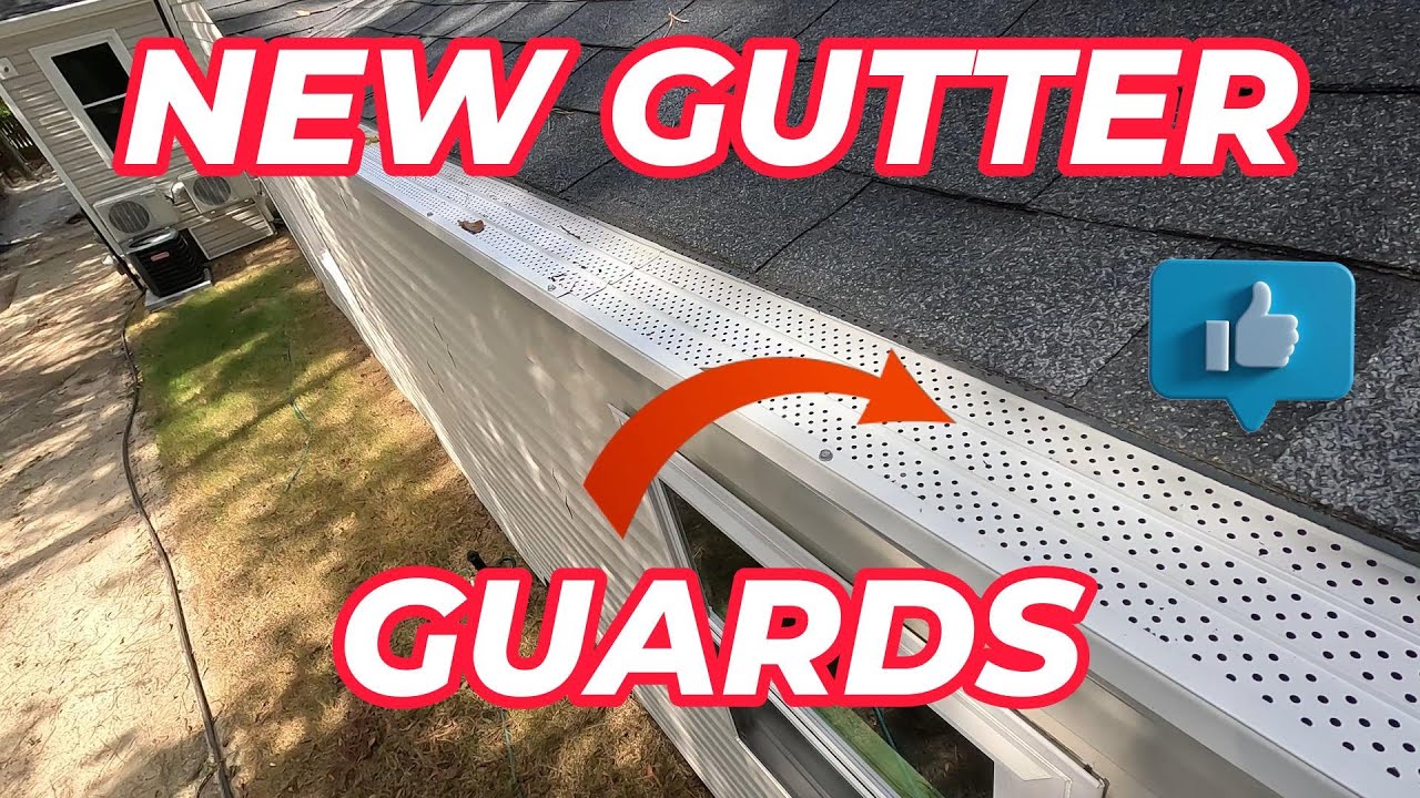 NEW GUTTER GUARDS, DAY 89 OF REMODELING
