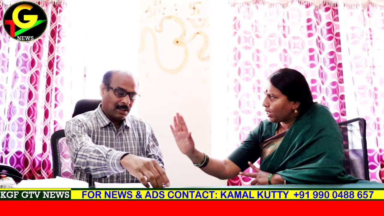 #kgf Golden tv|   Hon'ble MLA smt. Roopakala Shashidhar Met Thasildar