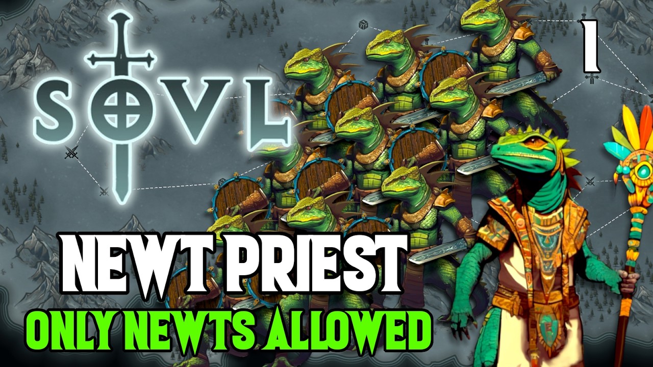 The Newts Are Swarming - Newt Priest #1 - SOVL - Difficulty 7 - Newts Only!