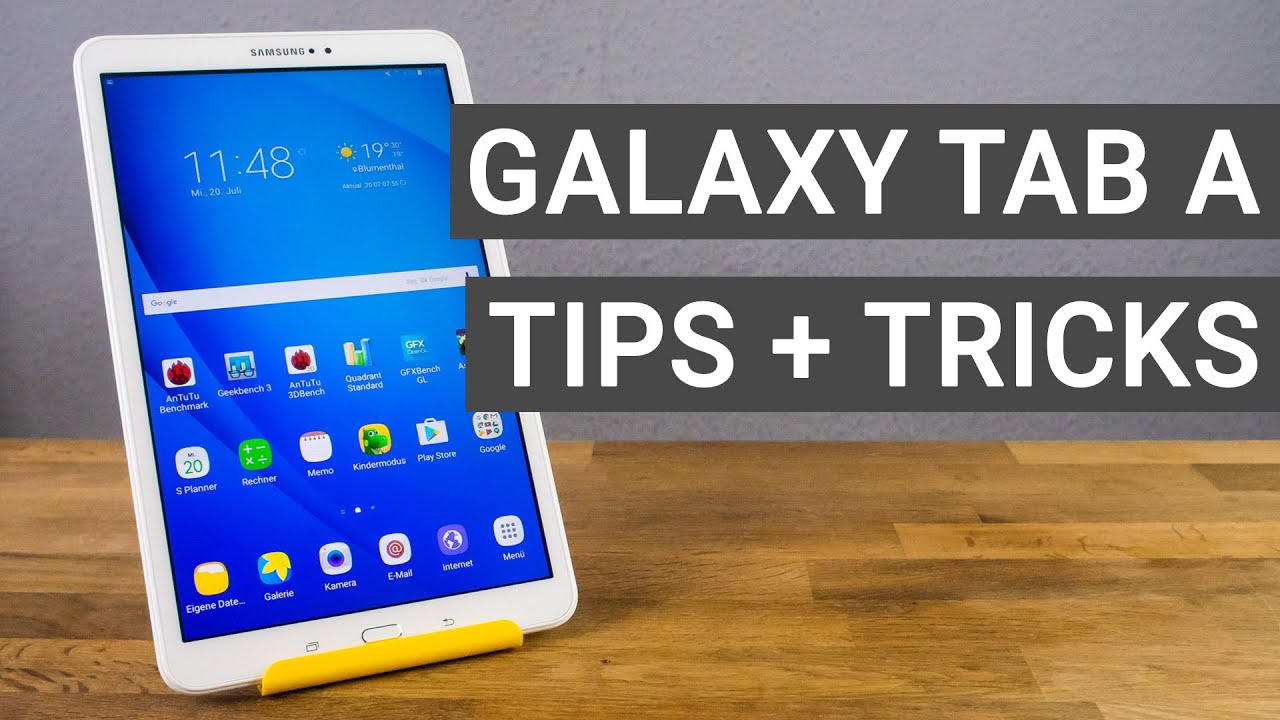 Samsung Galaxy Tab A 10.1 Tips and Tricks