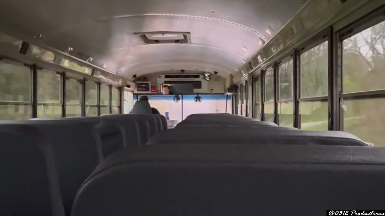Back Seat Ride in A 2010 IC FE School Bus W/ MaxxForce DT