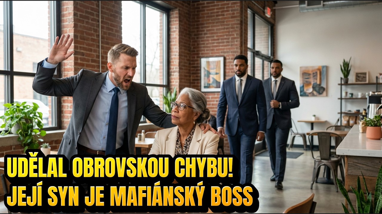 Tyran dal facku starší černošské ženě v jídelně